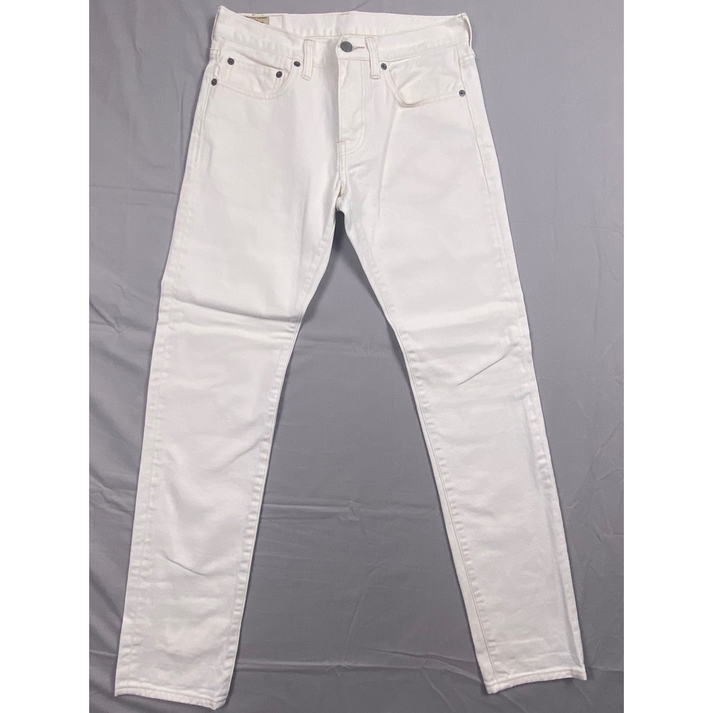 J.Crew 484 Slim Fit Jeans Women 29x32 White Denim Every Stitch Considered Casual